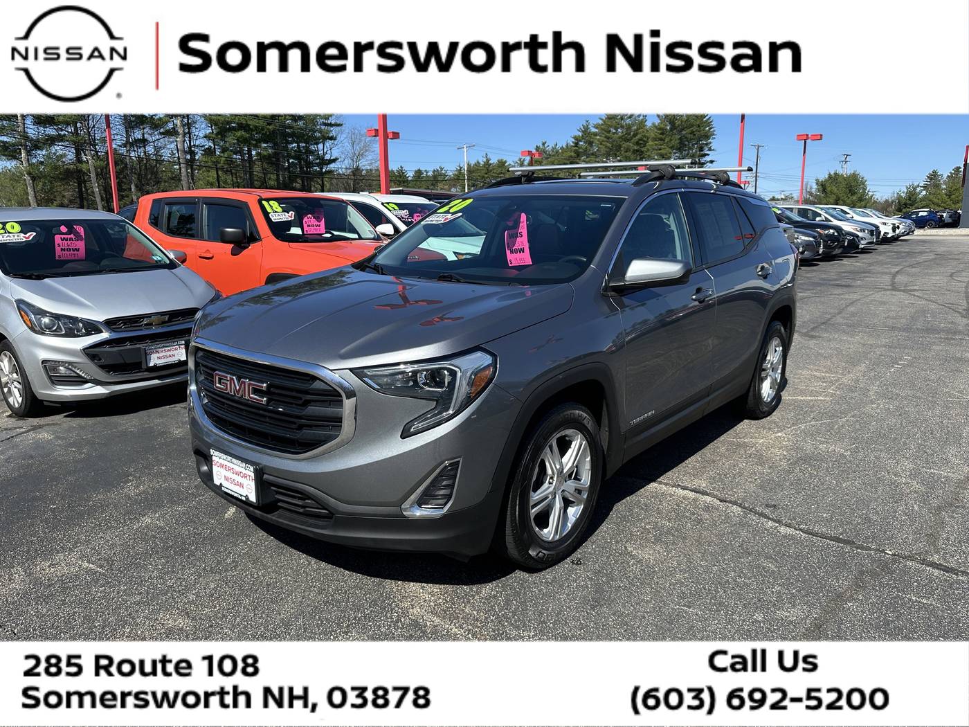 2020 GMC Terrain SLE — SUV — 65,759 mi — Somersworth, NH