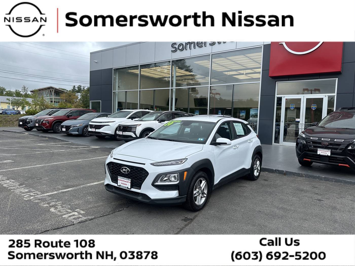 2020 Hyundai Kona SE — SUV — 41,749 mi — Somersworth, NH