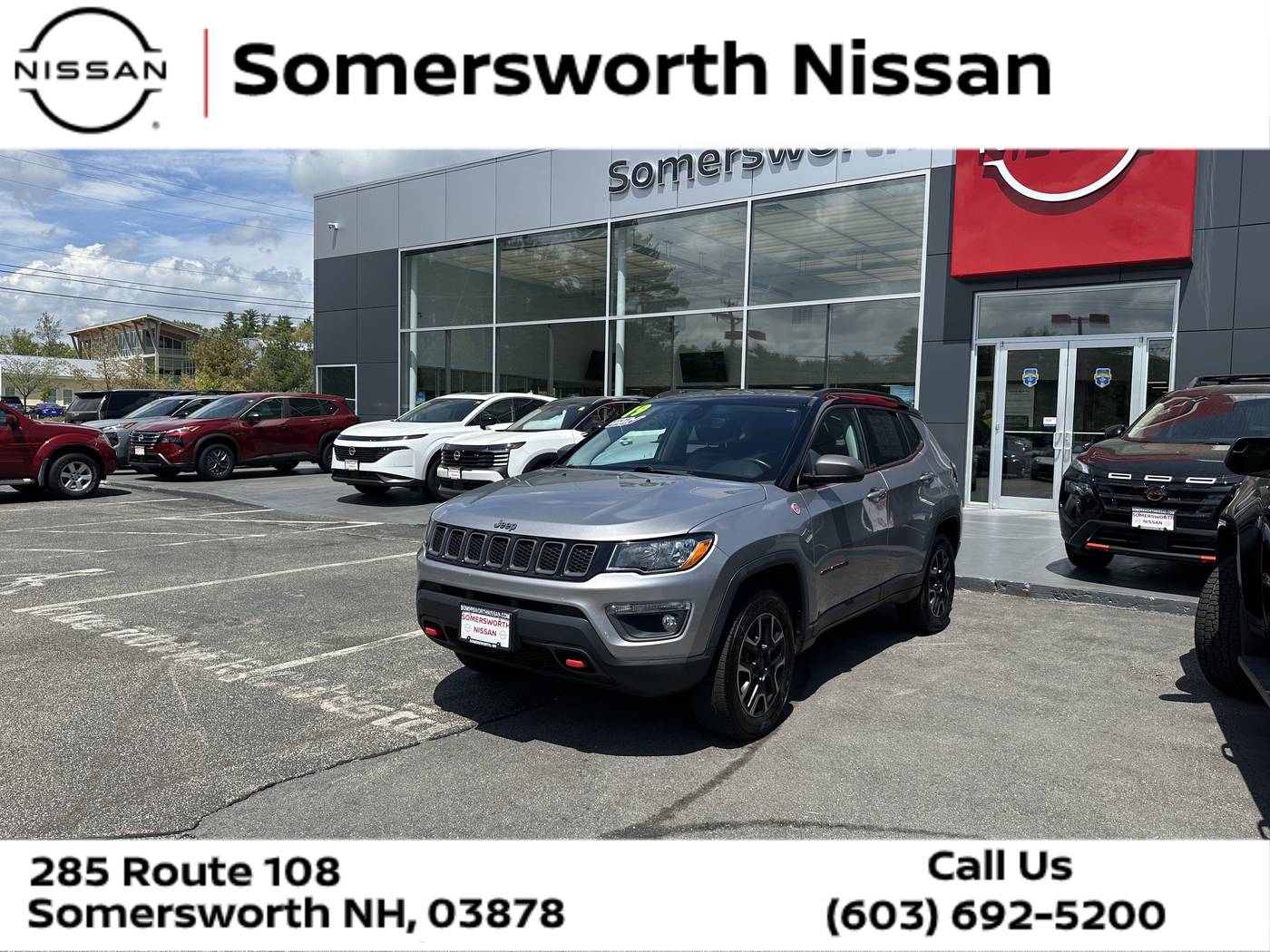 2019 Jeep Compass Trailhawk — SUV — 61,409 mi — Somersworth, NH