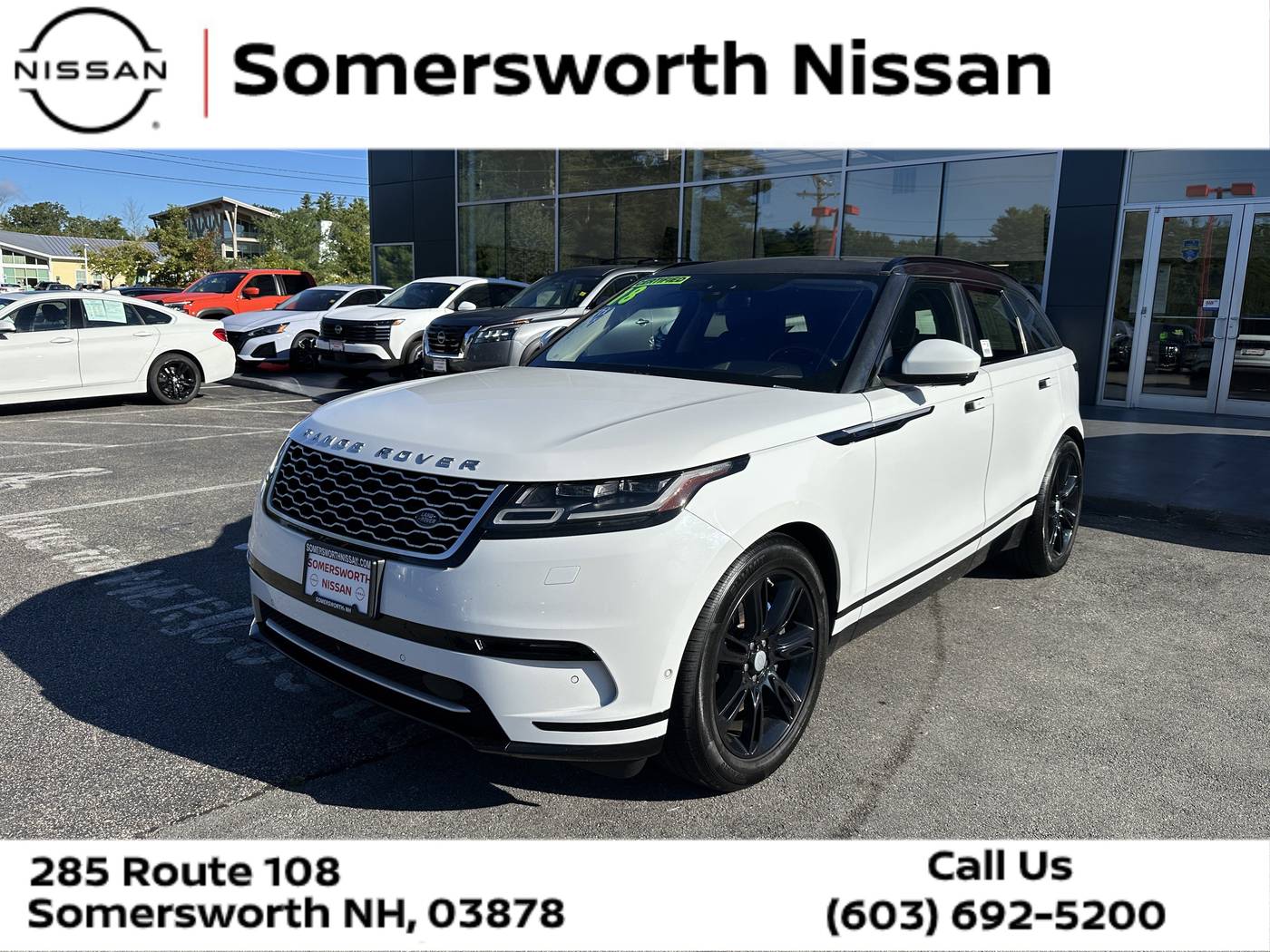 2018 Land Rover Range Rover Velar R-Dynamic SE — SUV — 56,759 mi — Somersworth, NH