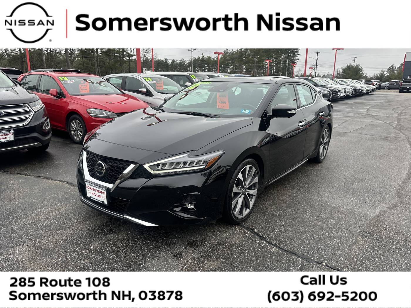 2022 Nissan Maxima Platinum — Sedan — 13,280 mi — Somersworth, NH