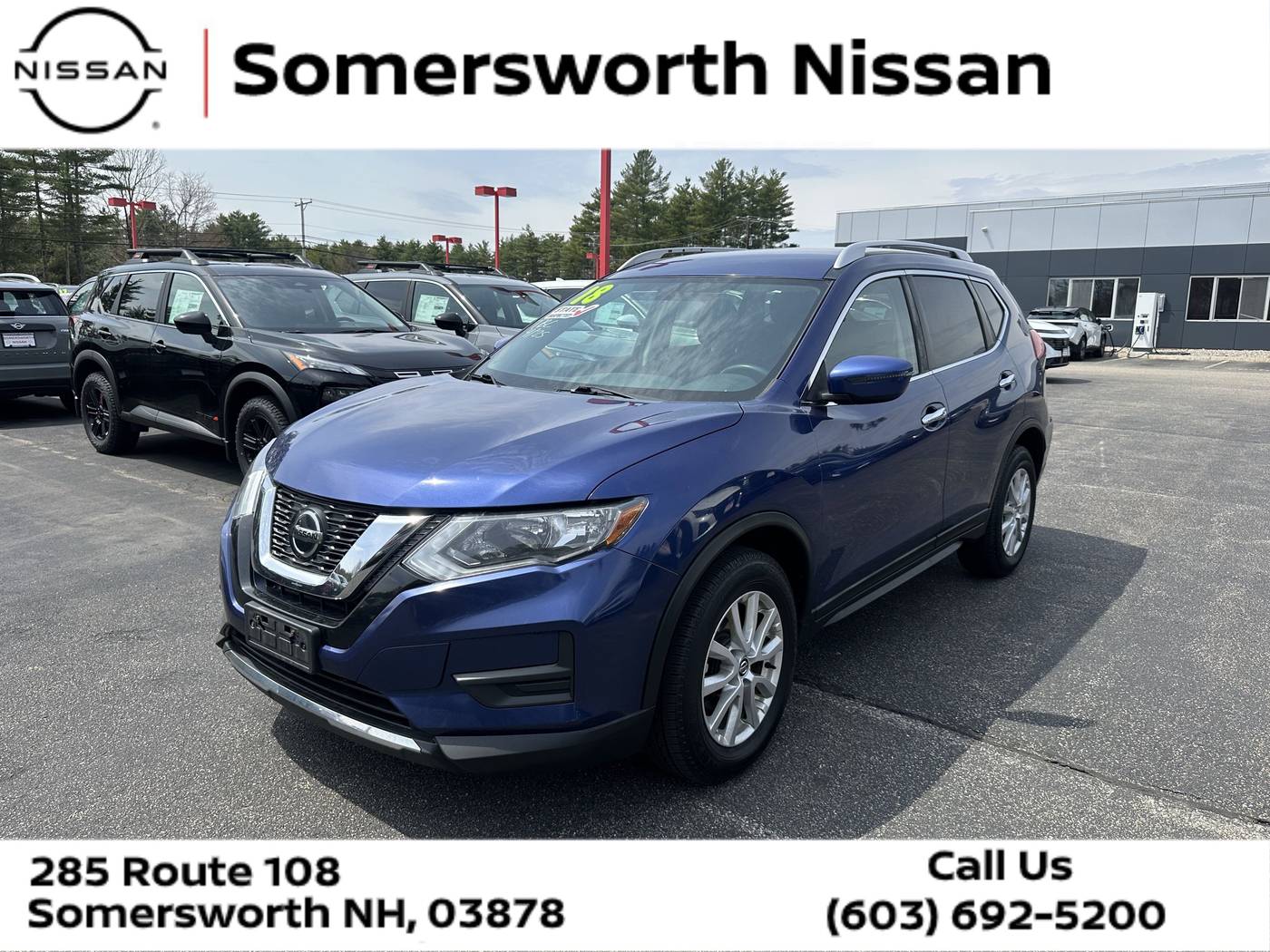2018 Nissan Rogue SV — SUV — 89,893 mi — Somersworth, NH