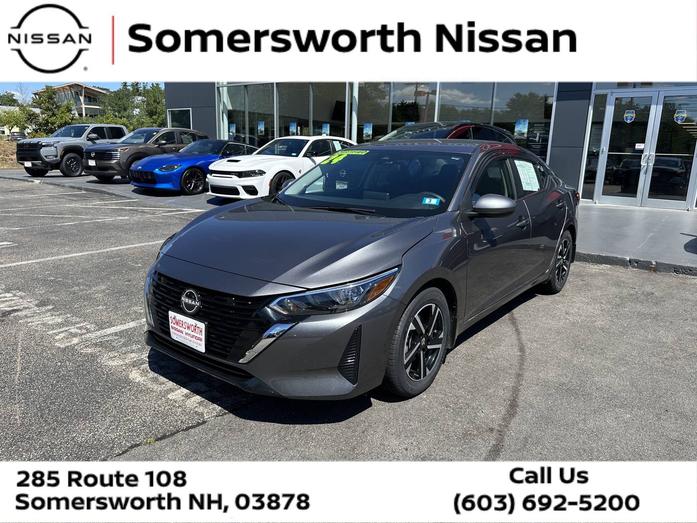 2024 Nissan Sentra SV — Sedan — 50,106 mi — Somersworth, NH