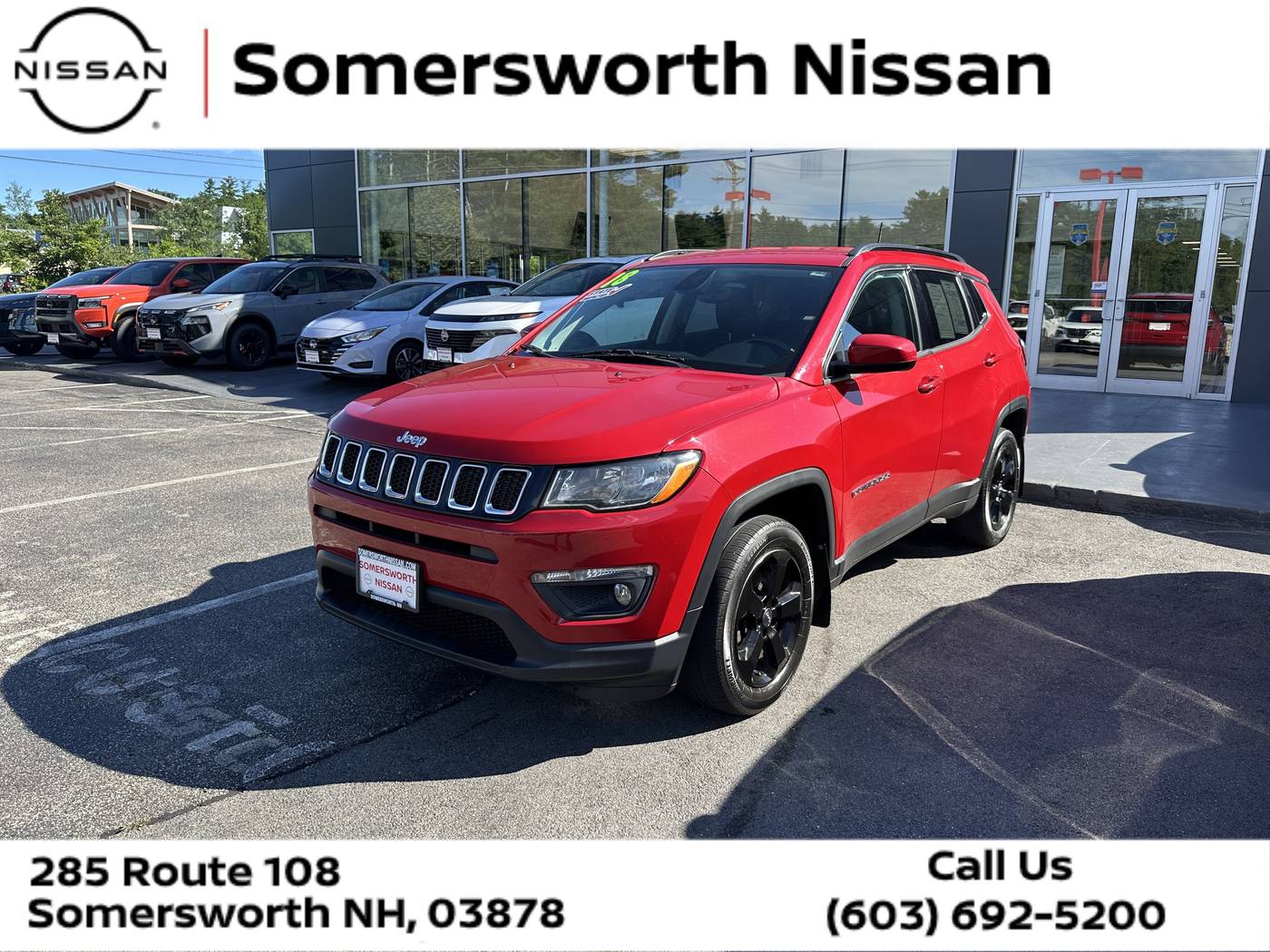 2018 Jeep Compass Latitude — SUV — 74,294 mi — Somersworth, NH