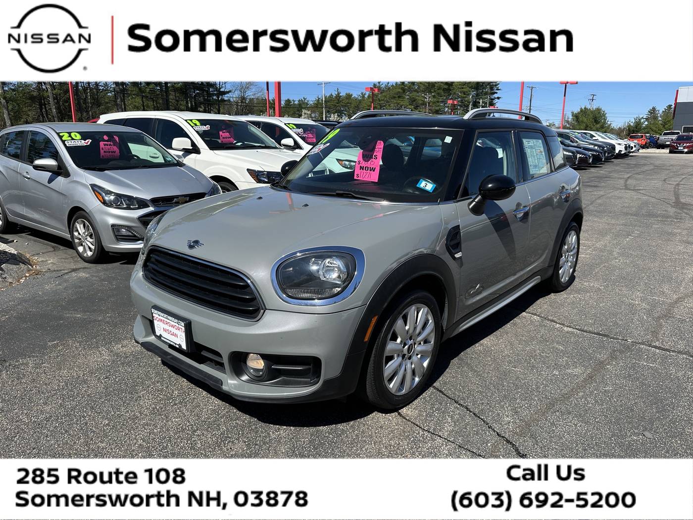 2019 MINI Countryman Cooper — SUV — 68,271 mi — Somersworth, NH