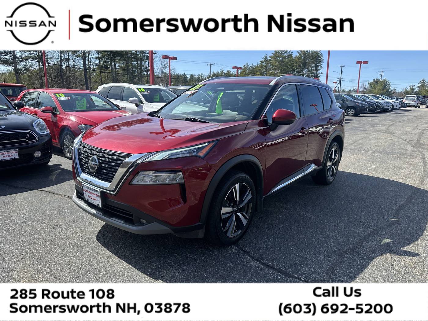 2021 Nissan Rogue SL — SUV — 82,862 mi — Somersworth, NH