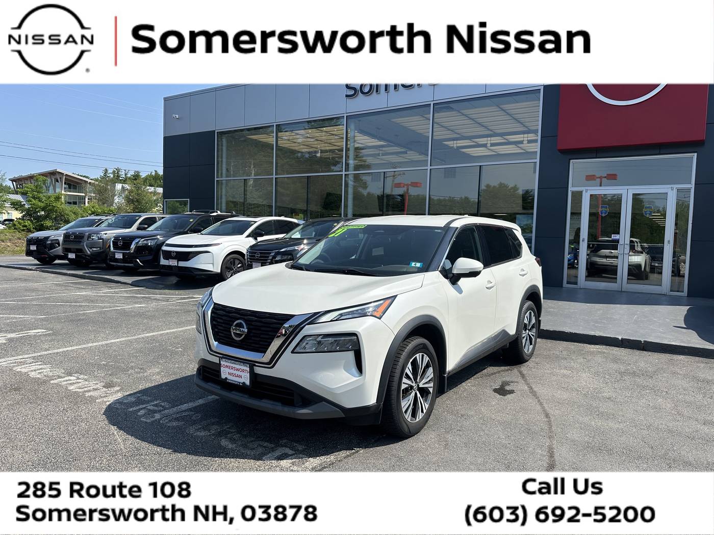 2021 Nissan Rogue SV — SUV — 47,150 mi — Somersworth, NH