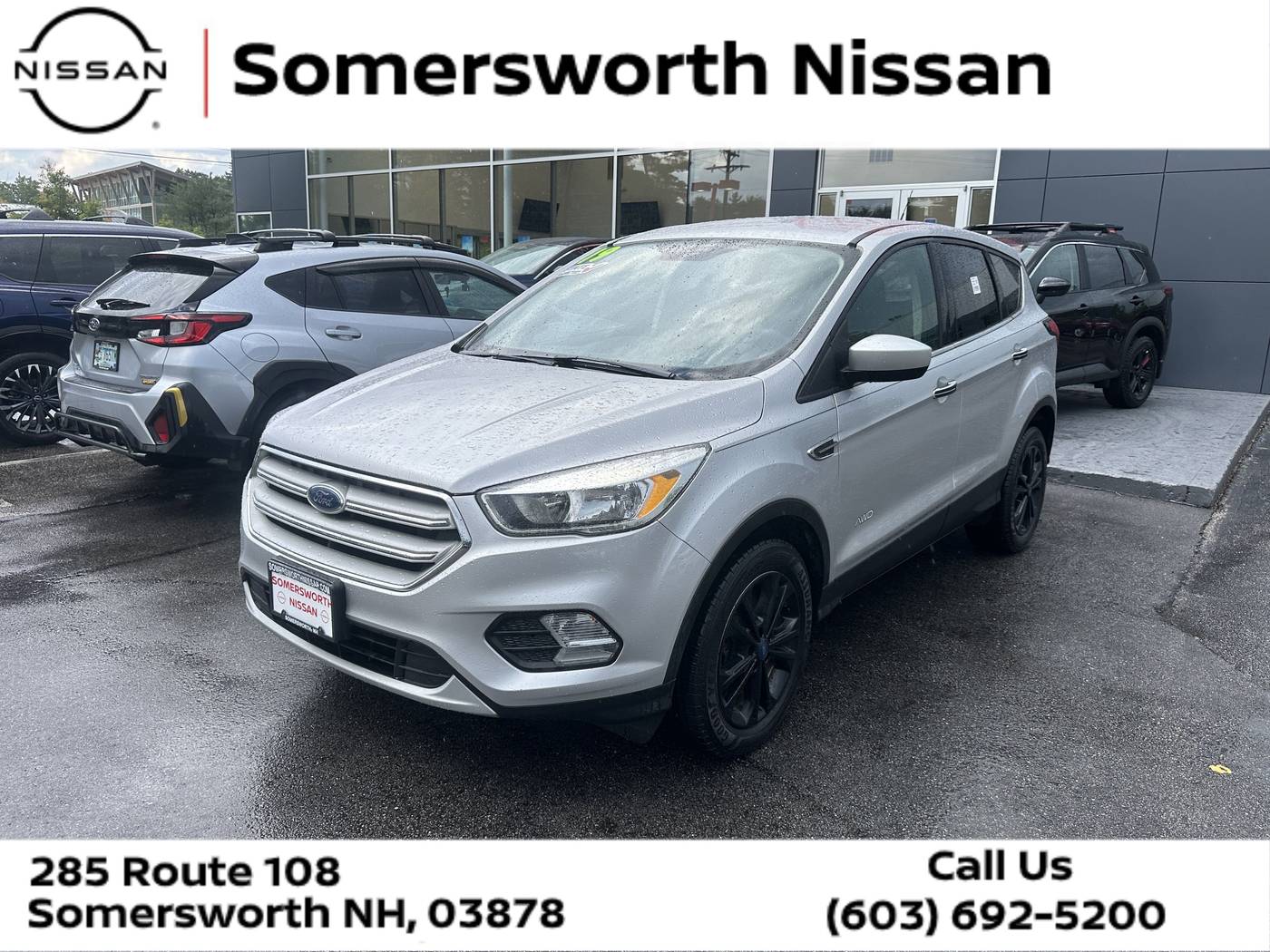 2019 Ford Escape SE — SUV — 88,680 mi — Somersworth, NH