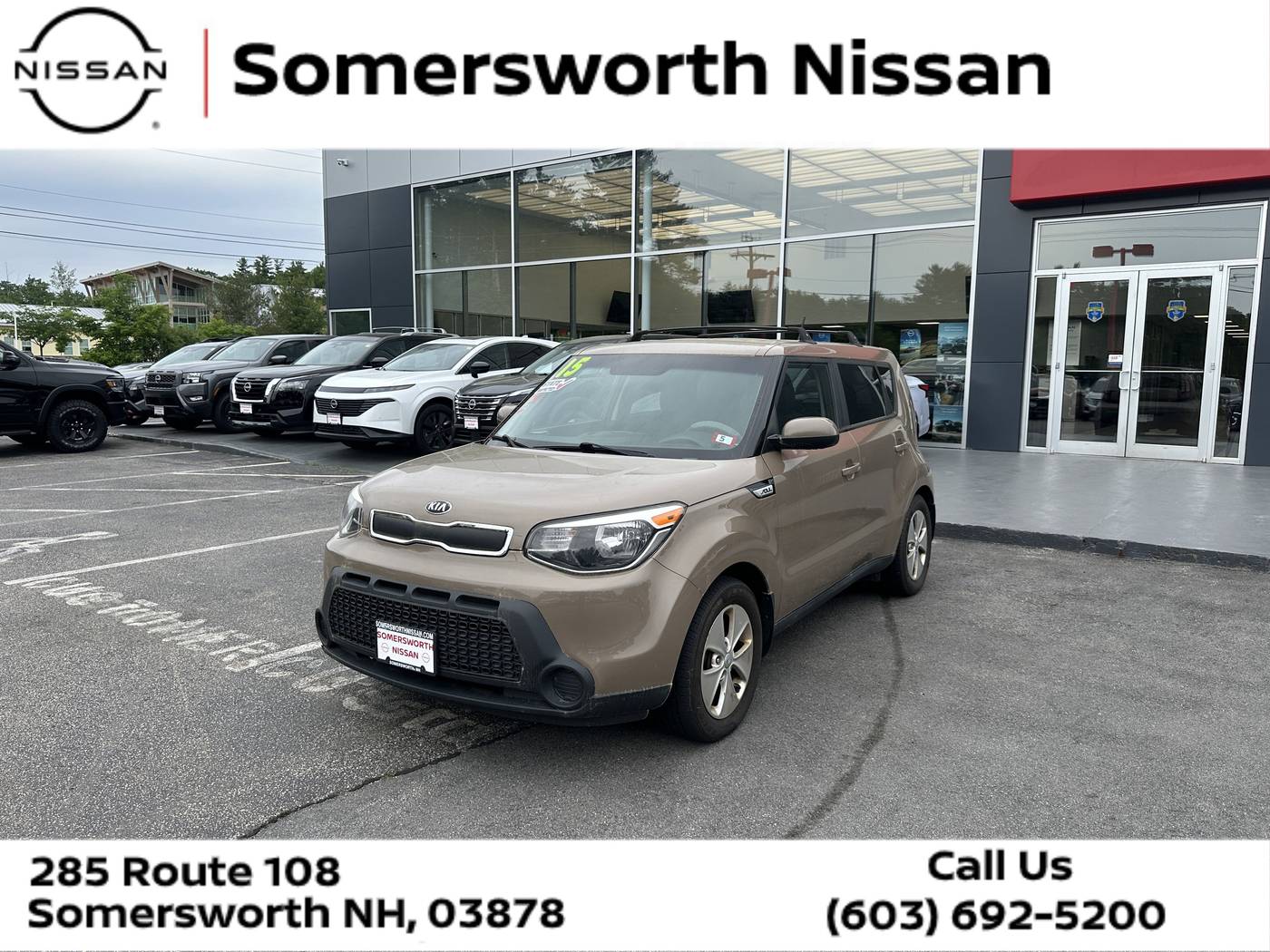 2015 Kia Soul Base — Hatchback — 107,215 mi — Somersworth, NH