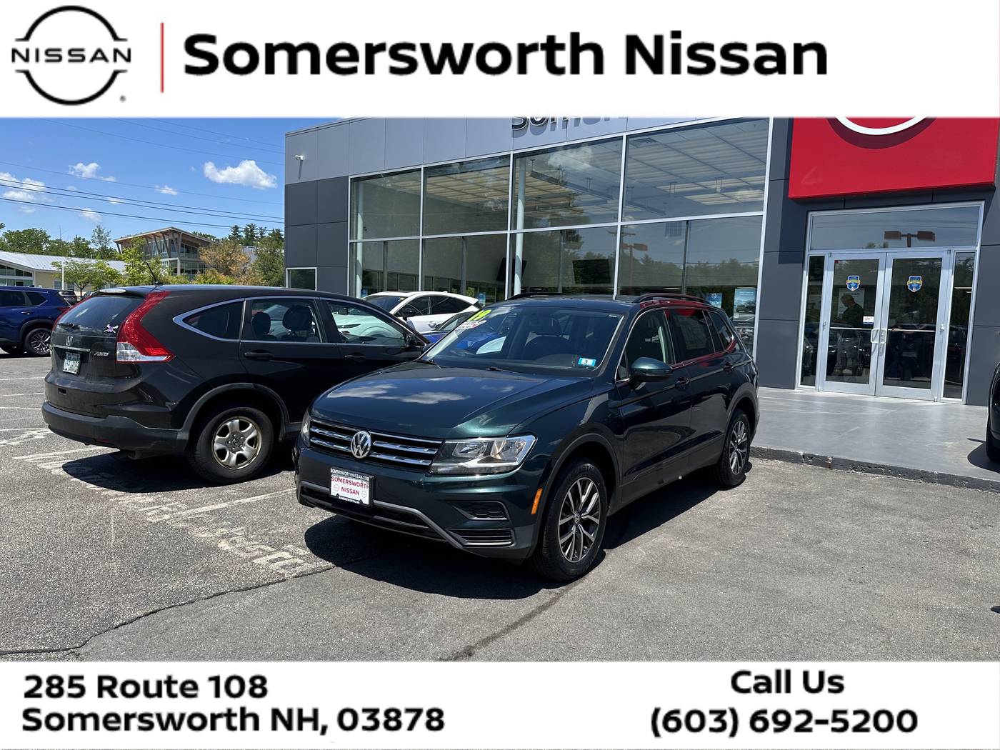 2019 Volkswagen Tiguan SE — SUV — 84,738 mi — Somersworth, NH