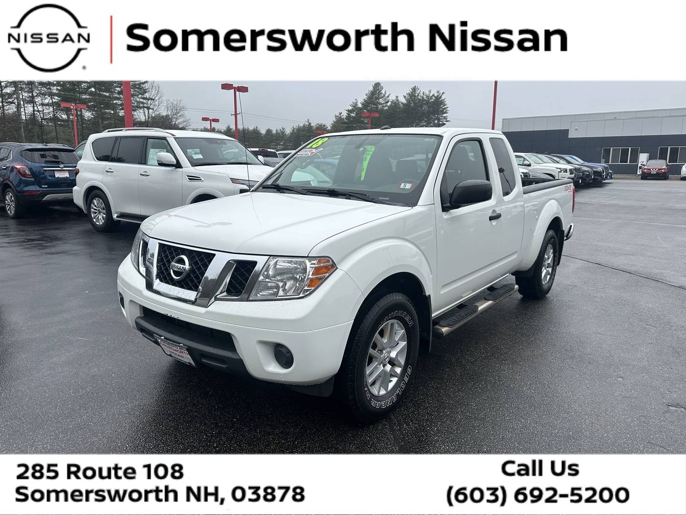 2018 Nissan Frontier SV V6 — Pickup Truck — 102,889 mi — Somersworth, NH