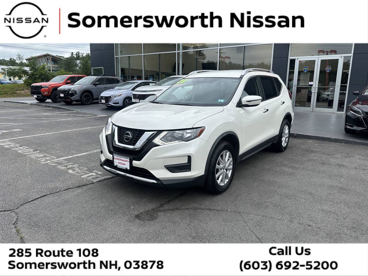 2020 Nissan Rogue SV — SUV — 84,303 mi — Somersworth, NH