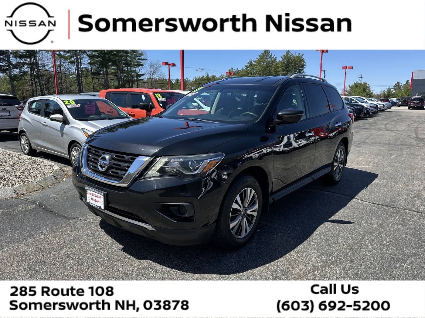 2017 Nissan Pathfinder S — SUV — 92,845 mi — Somersworth, NH