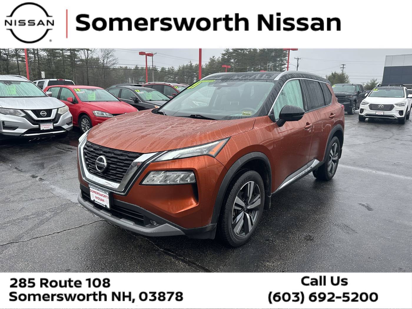 2021 Nissan Rogue SL — SUV — 34,487 mi — Somersworth, NH