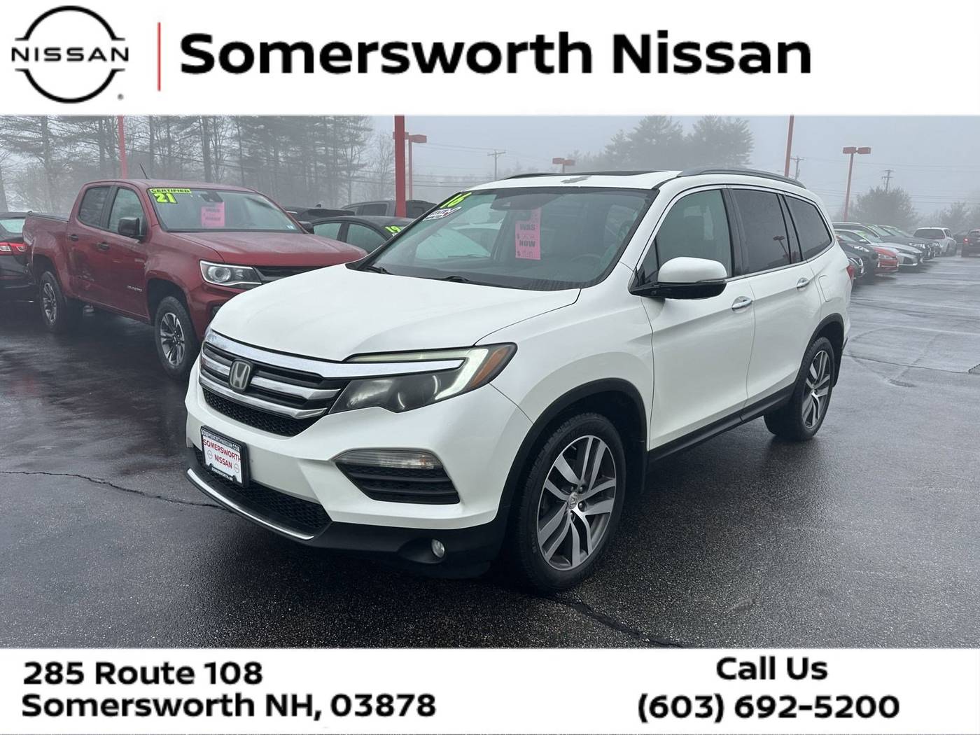2016 Honda Pilot Touring — SUV — 95,704 mi — Somersworth, NH