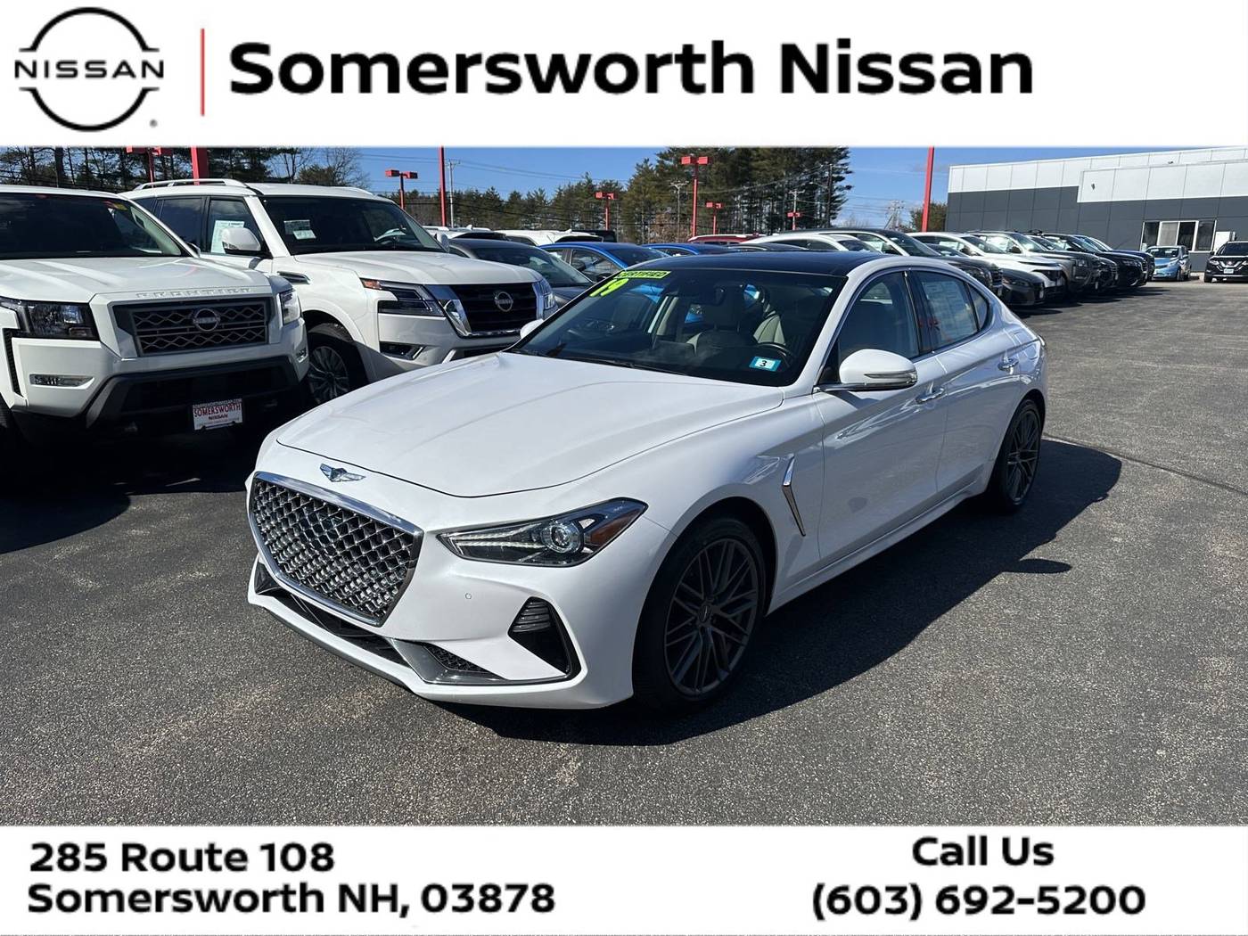 2019 Genesis G70 Advanced — Sedan — 49,994 mi — Somersworth, NH