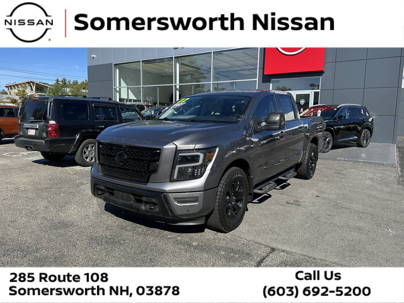2022 Nissan Titan SV — Pickup Truck — 91,141 mi — Somersworth, NH