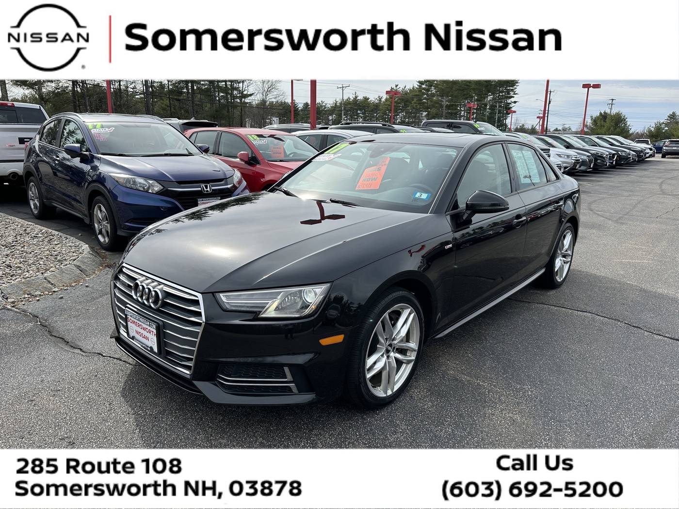 2017 Audi A4 Premium — Sedan — 80,955 mi — Somersworth, NH