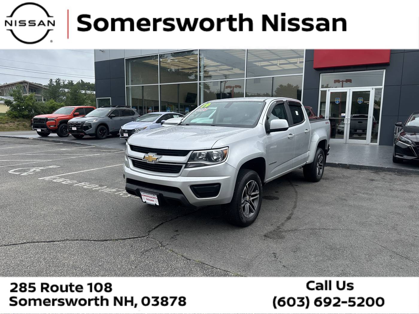 2019 Chevrolet Colorado WT — Pickup Truck — 72,690 mi — Somersworth, NH