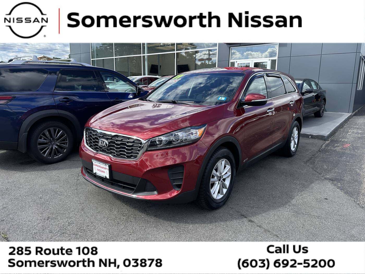 2019 Kia Sorento LX — SUV — 91,829 mi — Somersworth, NH
