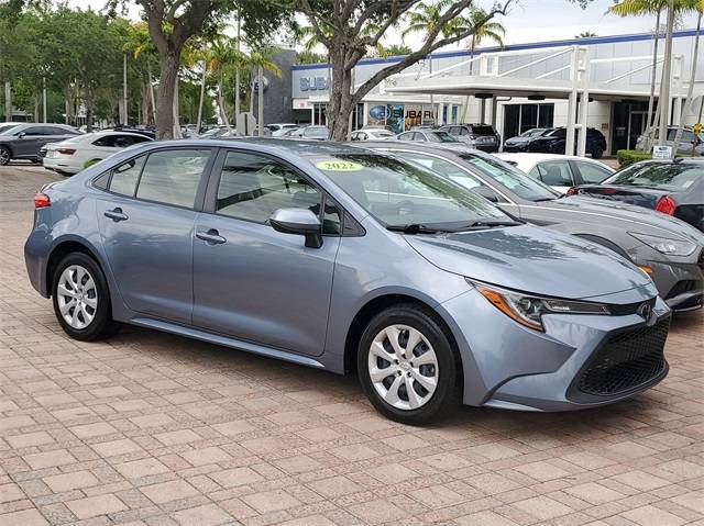 2022 Toyota Corolla LE — Sedan — 28,099 mi — Coconut Creek, FL