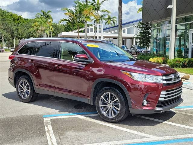 2019 Toyota Highlander XLE — SUV — 51,766 mi — Coconut Creek, FL