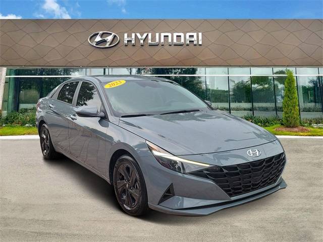2023 Hyundai Elantra Hybrid Blue — Sedan — 34,196 mi — Coconut Creek, FL