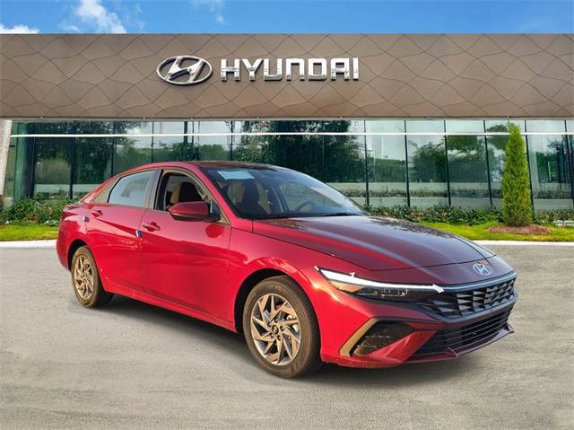 2025 Hyundai Elantra Hybrid Blue — Sedan — 3,379 mi — Coconut Creek, FL