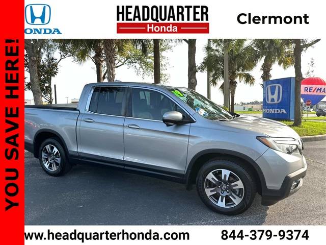 2019 Honda Ridgeline RTL-T — Pickup Truck — 63,992 mi — Clermont, FL