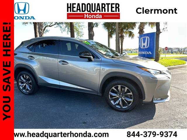 2017 Lexus NX NX Turbo F Sport — SUV — 80,699 mi — Clermont, FL