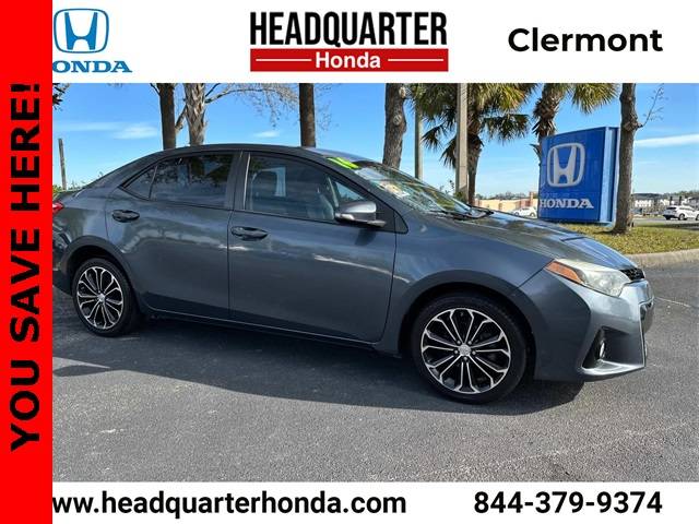 2016 Toyota Corolla S — Sedan — 97,670 mi — Clermont, FL