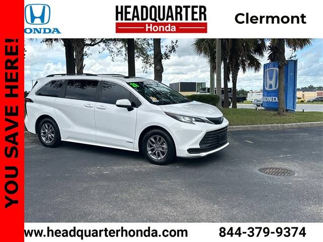 2021 Toyota Sienna LE — Minivan — 81,481 mi — Clermont, FL