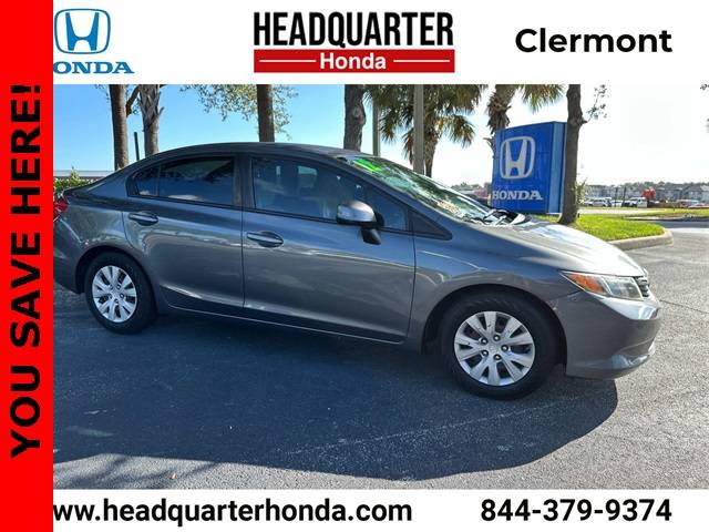 2012 Honda Civic LX — Sedan — 113,343 mi — Clermont, FL