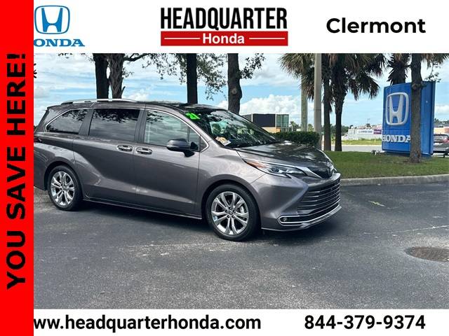 2021 Toyota Sienna Platinum — Minivan — 39,772 mi — Clermont, FL
