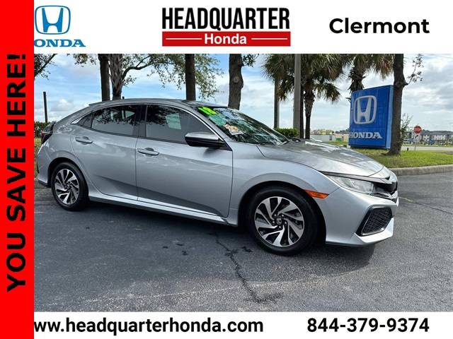 2018 Honda Civic LX — Hatchback — 66,586 mi — Clermont, FL