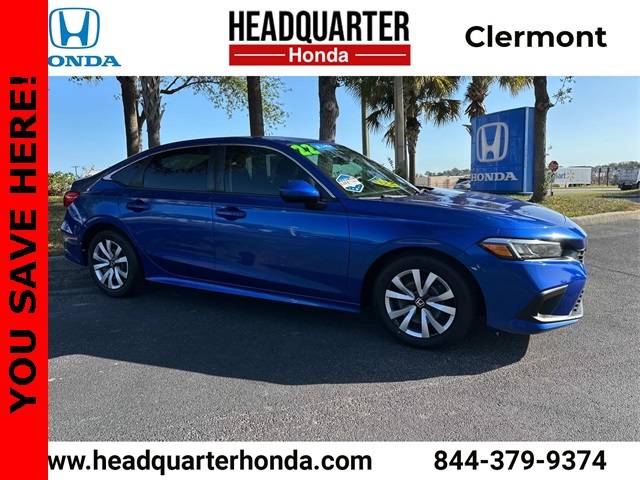 2022 Honda Civic LX — Sedan — 19,987 mi — Clermont, FL