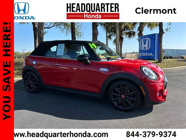 2019 MINI Convertible Cooper S — Convertible — 52,494 mi — Clermont, FL