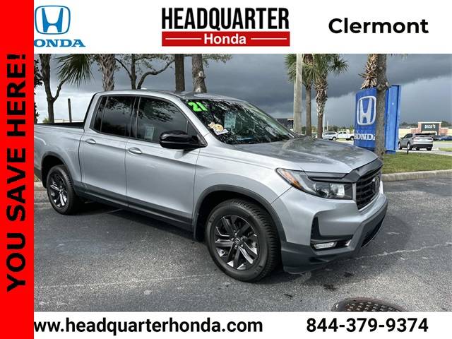 2021 Honda Ridgeline Sport — Pickup Truck — 54,493 mi — Clermont, FL
