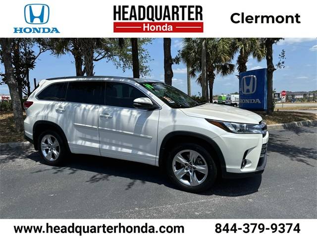 2019 Toyota Highlander Limited — SUV — 76,310 mi — Clermont, FL