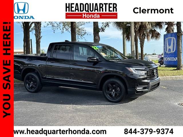 2022 Honda Ridgeline Black Edition — Pickup Truck — 43,777 mi — Clermont, FL