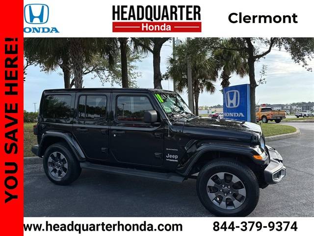 2018 Jeep Wrangler Sahara — SUV — 87,883 mi — Clermont, FL