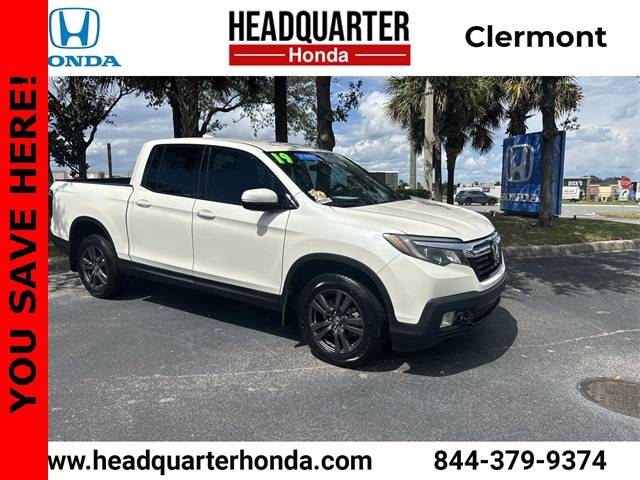 2019 Honda Ridgeline Sport — Pickup Truck — 60,943 mi — Clermont, FL