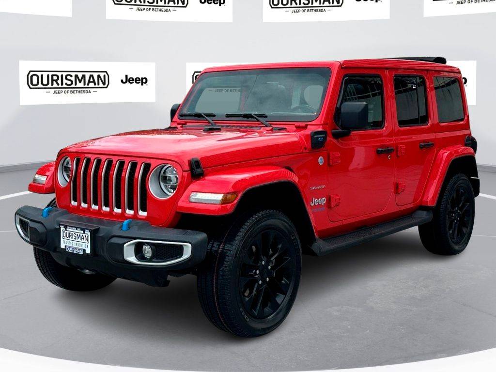 2022 Jeep Wrangler Sahara 4xe — SUV — 25,851 mi — Bethesda, MD