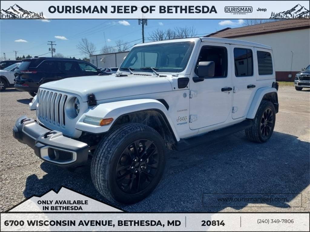 2021 Jeep Wrangler Sahara 4xe — SUV — 32,873 mi — Bethesda, MD