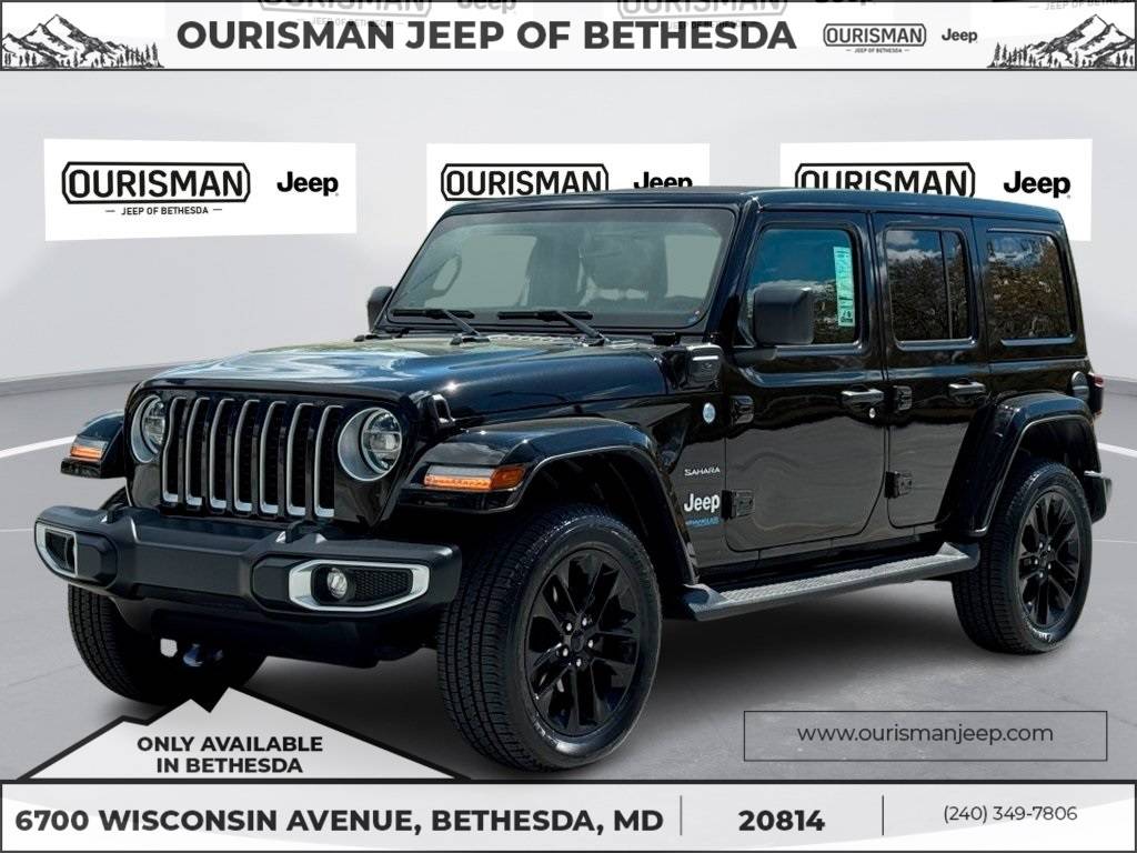 2021 Jeep Wrangler Sahara 4xe — SUV — 56,067 mi — Bethesda, MD