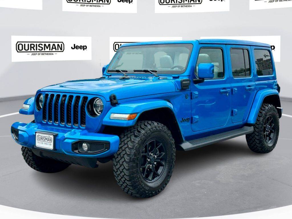 2021 Jeep Wrangler Sahara High Altitude 4xe — SUV — 20,775 mi — Bethesda, MD