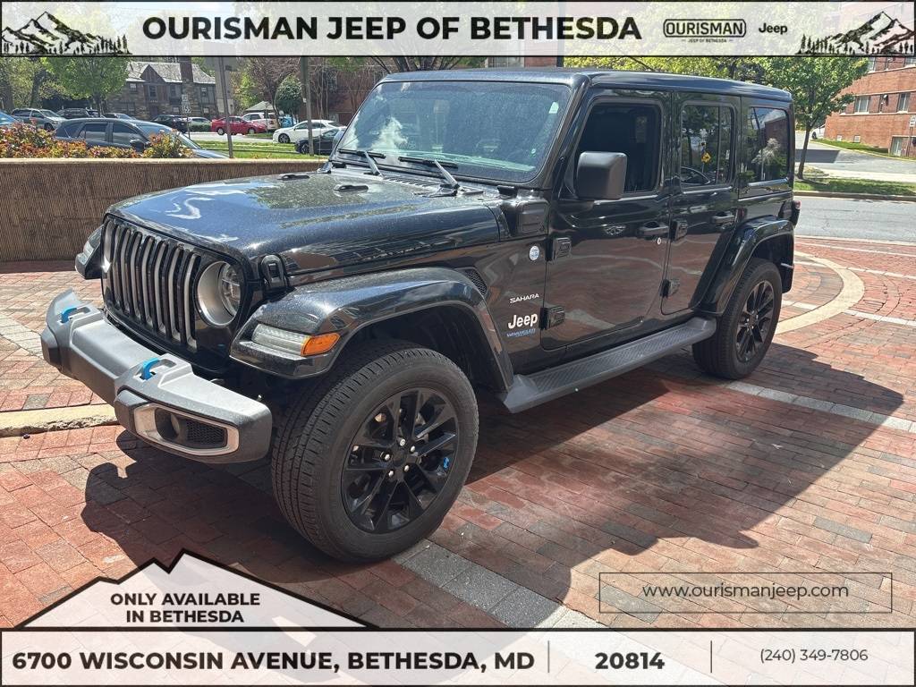 2022 Jeep Wrangler Sahara 4xe — SUV — 23,082 mi — Bethesda, MD
