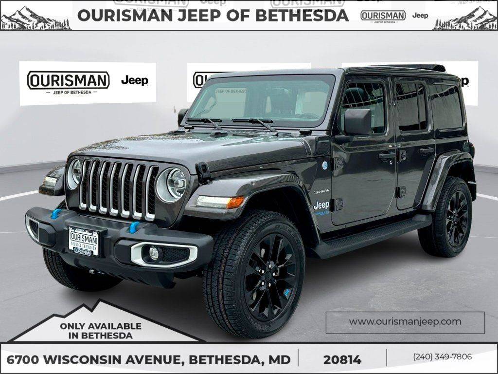 2022 Jeep Wrangler Sahara 4xe — SUV — 48,104 mi — Bethesda, MD