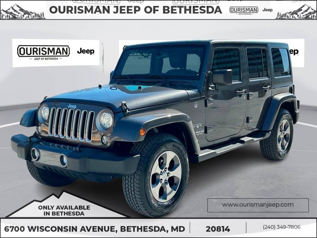 2017 Jeep Wrangler Sahara — SUV — 51,073 mi — Bethesda, MD