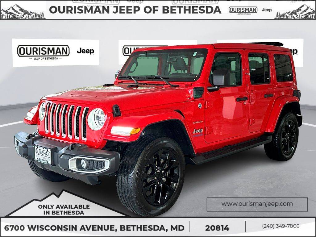 2021 Jeep Wrangler Sahara 4xe — SUV — 42,467 mi — Bethesda, MD